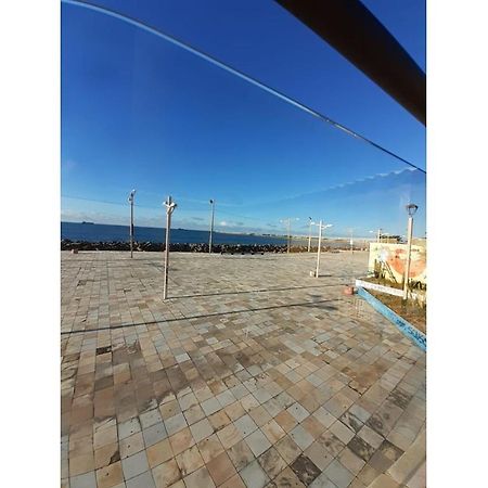 605 Flat Mobiliado Com Vista Lateral Mar Na Praia De Iracema Com Ventilador 포르탈레자 외부 사진