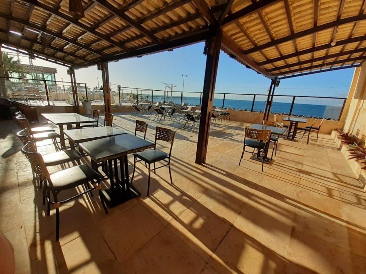 605 Flat Mobiliado Com Vista Lateral Mar Na Praia De Iracema Com Ventilador 포르탈레자 외부 사진